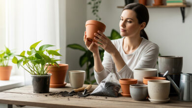 Tamanho do vaso para plantas