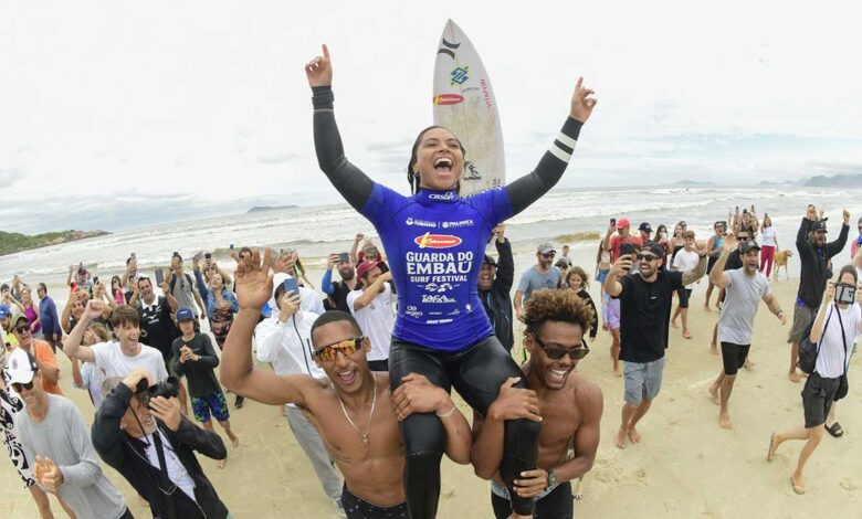 Tainá Hinckel. Foto: Marcio David/ CBSurf